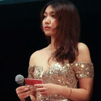 Lu-An Pan hosting the Chinese Student Union's Spring Festival Gala 